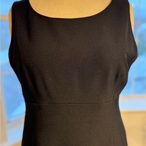 Elegant Black Sleeveless Dress